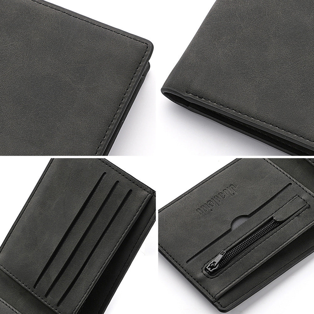 Men's Bifold PU Leather Wallet