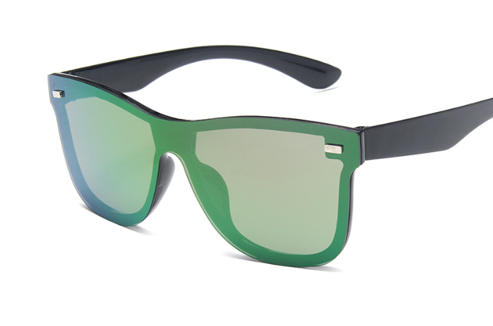 R&z - Sunglasses with Integrated Reflective Mirror"