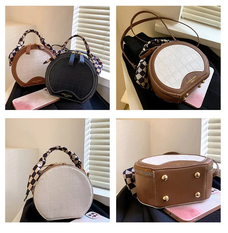 Crocodile Pattern Shoulder Bag 6