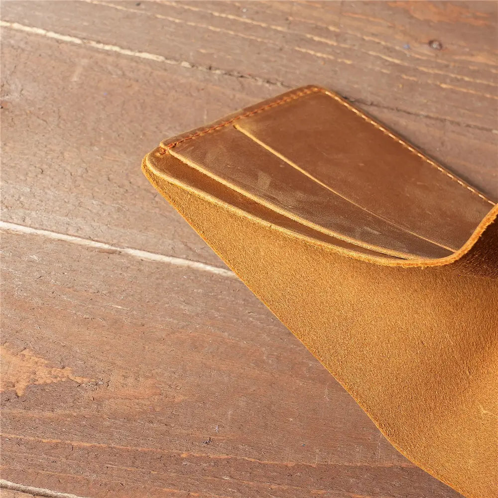 Men’s Fashionable Leather Short Wallet