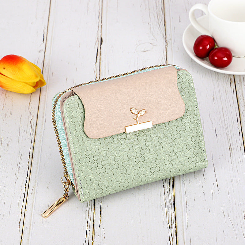 Women's Short Wallet with Multiple Card Slots