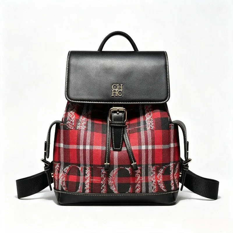 Fashion Color Block Backpack