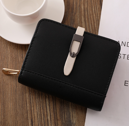 Classic Morandi Folding Card Wallet