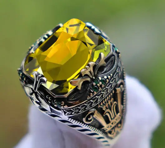 Fashion Men's Classic Gold Color Ring