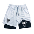 R&z - Shorts Men Spider Printed GYM Casual