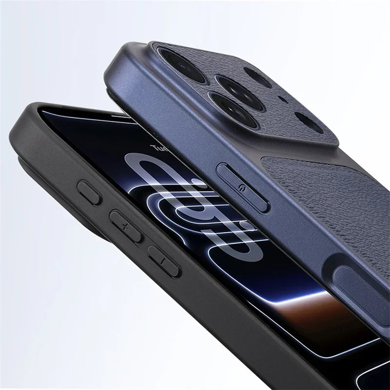 Personalise Gold Silver Initials Letter Leather Case For iPhone 15 14 13 17 Pro Max 14 16 Plus 17 Air Luxury Lens Protection Cas