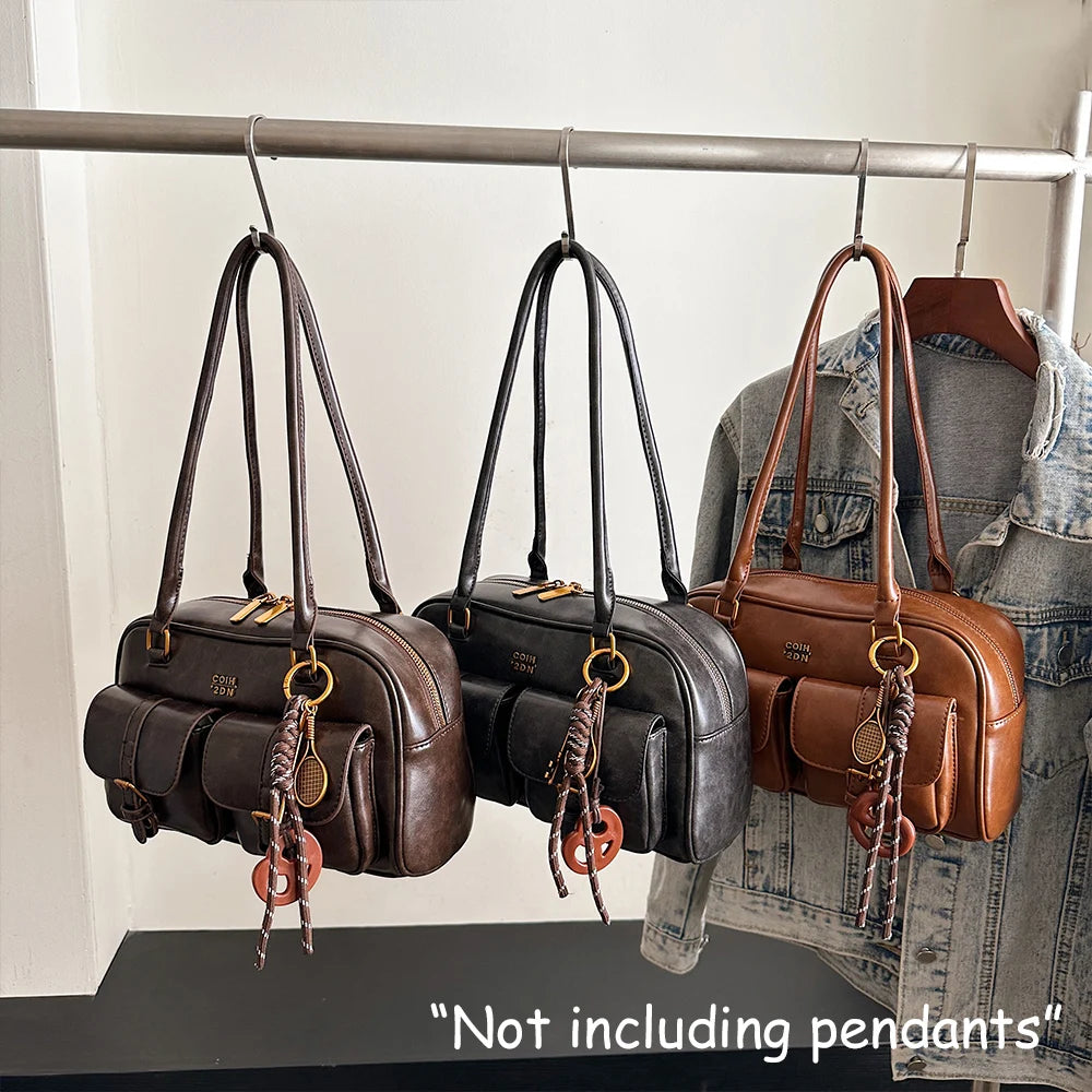 Women’s PU Leather Shoulder Bag Large Capacity