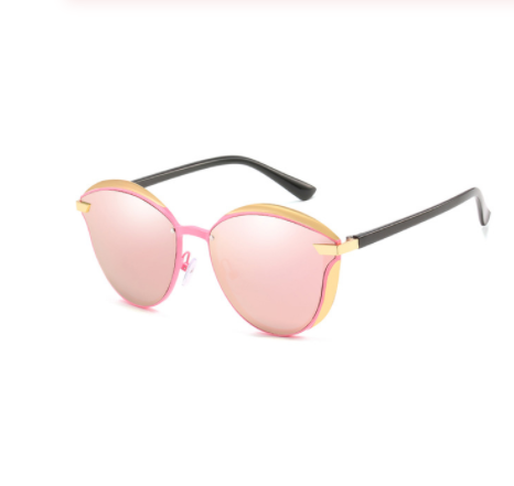 R&z - Polarized Round Retro Sunglasses for Women