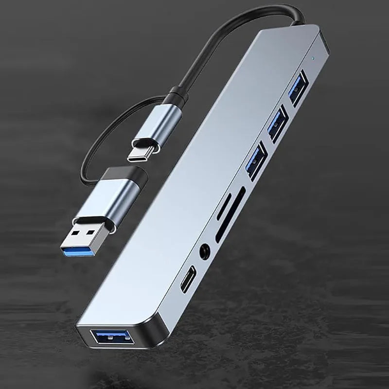 R&z - SD Card Reader 3.5mm Audio Output for MacBook pro iPad pro iPhone 15 Laptop