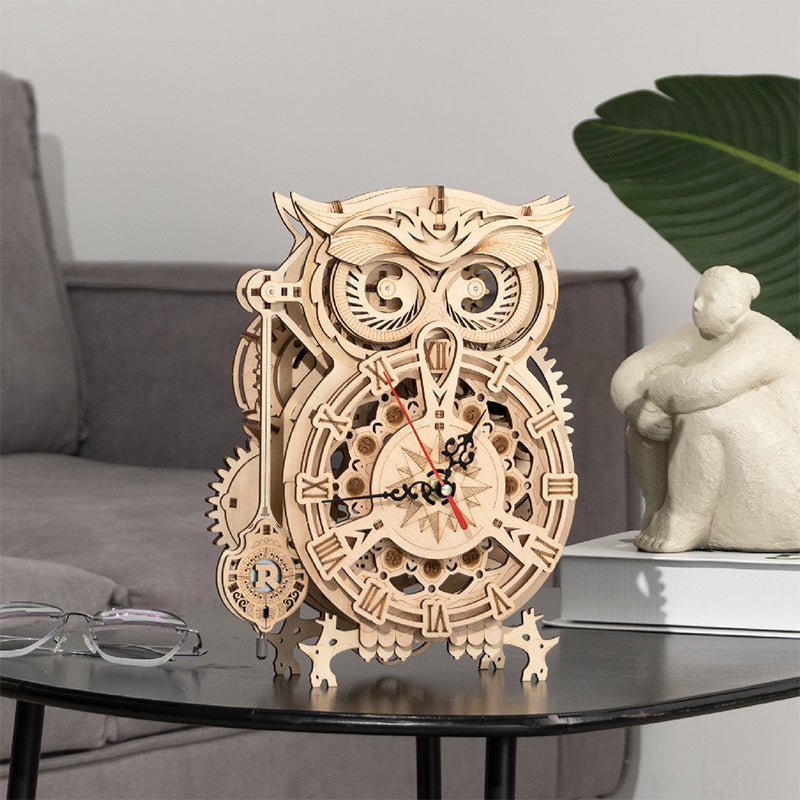 R&Z - Mechanical Clock Model for Home Decor