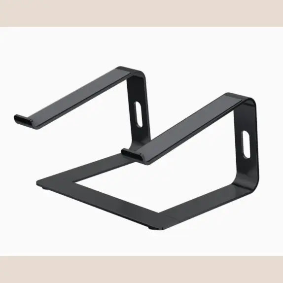 Adjustable Metal Stand for Tablets and Laptops - New Black