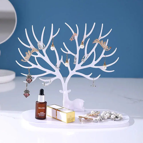 Antler Tree-shaped Jewelry Storage Rack Earrings Rings Bracelets Storage Rack Jewelry Display Rack Home Decoration Items