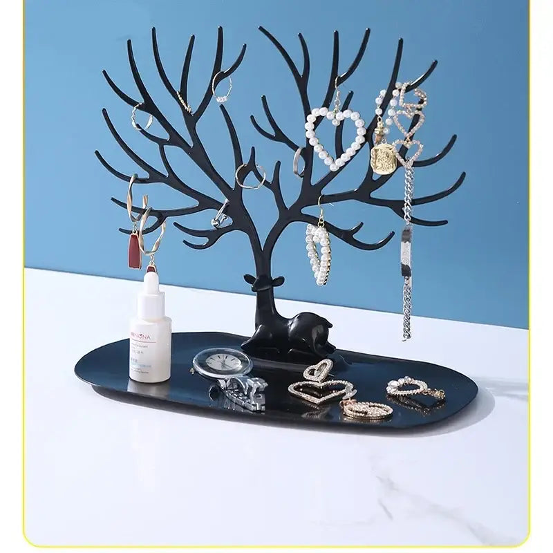 Antler Tree-shaped Jewelry Storage Rack Earrings Rings Bracelets Storage Rack Jewelry Display Rack Home Decoration Items