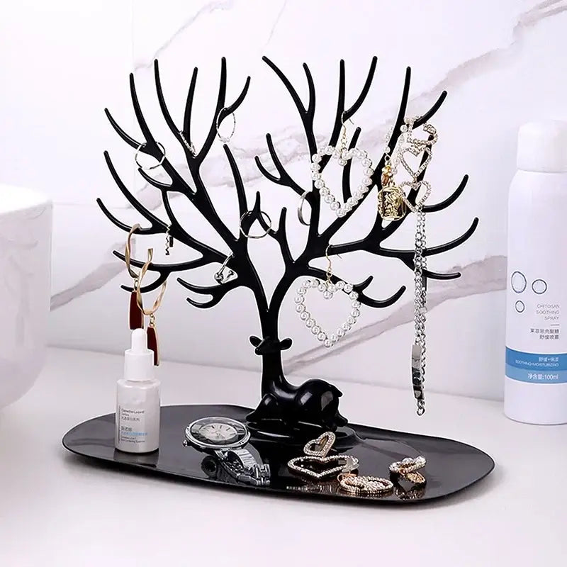 Antler Tree-shaped Jewelry Storage Rack Earrings Rings Bracelets Storage Rack Jewelry Display Rack Home Decoration