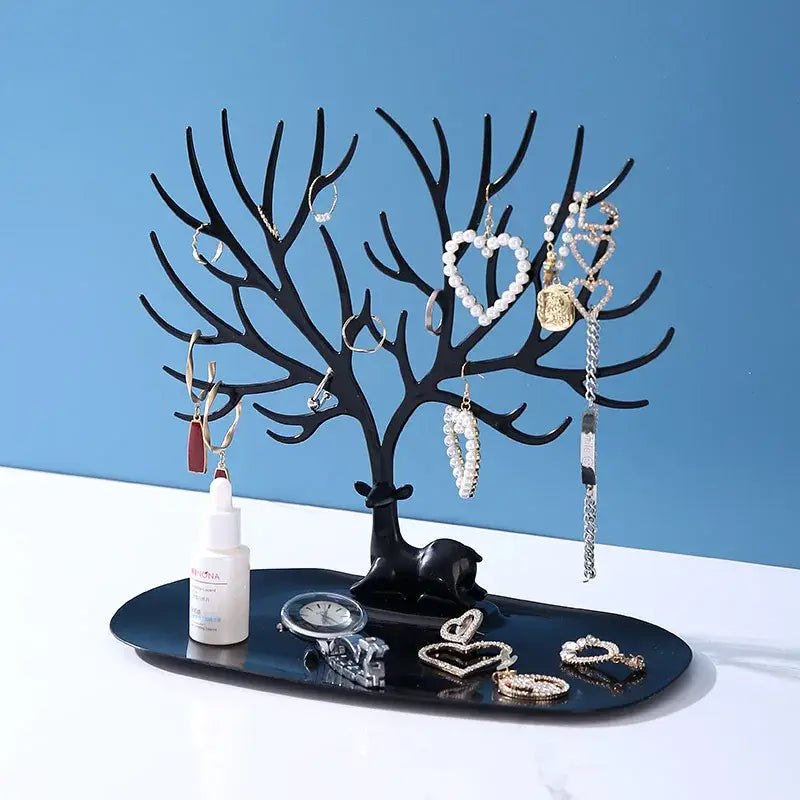 Antler Tree-shaped Jewelry Storage Rack Earrings Rings Bracelets Storage Rack Jewelry Display Rack Home Decoration Items
