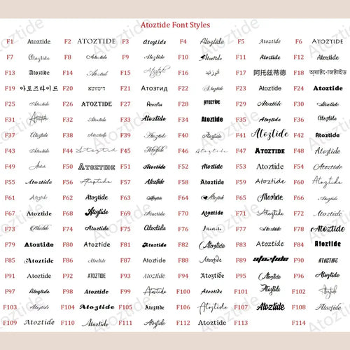Atoztide Personalized Custom Sideways Name Necklace Stainless Steel for Women Choker Pendant Cuban Chain Birthday
