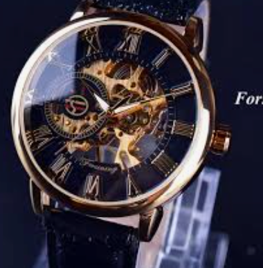 R&Z - Men's Hollow Design Mechanical Watch