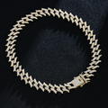 Full Diamond Inlaid Necklace - Trendy Statement Piece