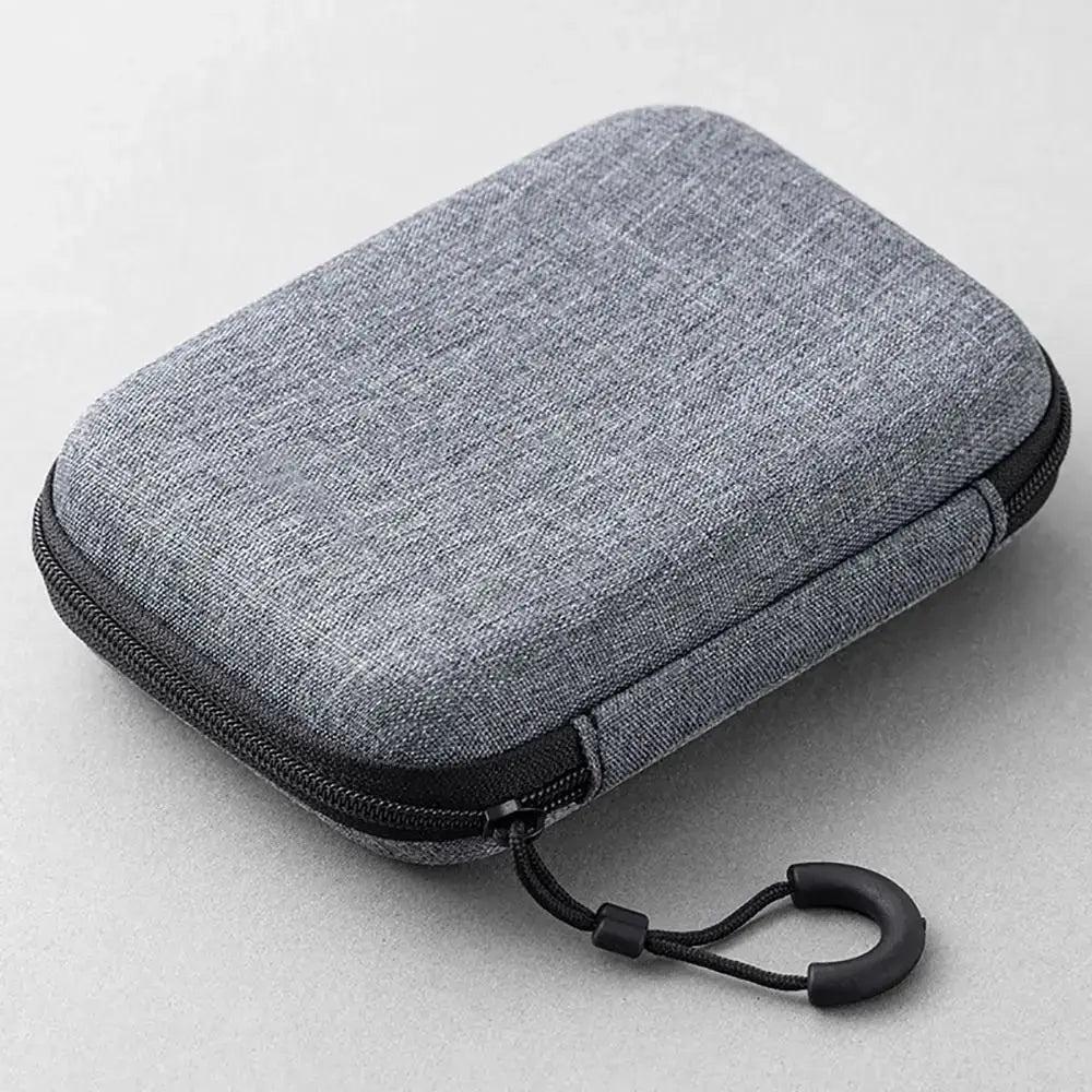 R&z - Bag Pouch Carrying Bag Zipper Earphone Case For Airpod Earphone/Phone/Charging Cable