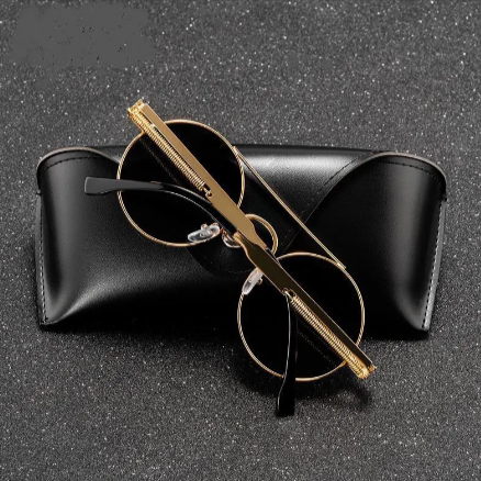 R&z - Round Steampunk Sunglasses