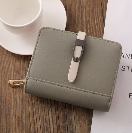 Classic Morandi Folding Card Wallet