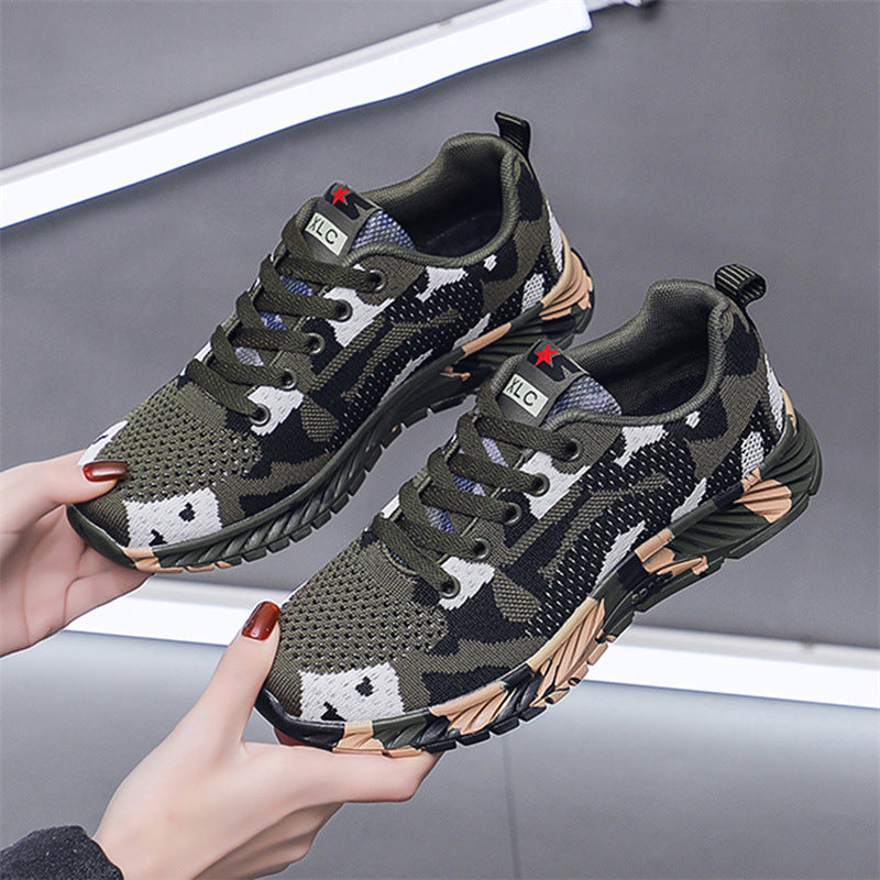 R&z - Running Shoes, Camouflage Training Footwear
