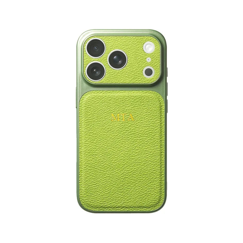 Personalise Gold Silver Initials Letter Leather Case For iPhone 15 14 13 17 Pro Max 14 16 Plus 17 Air Luxury Lens Protection Cas