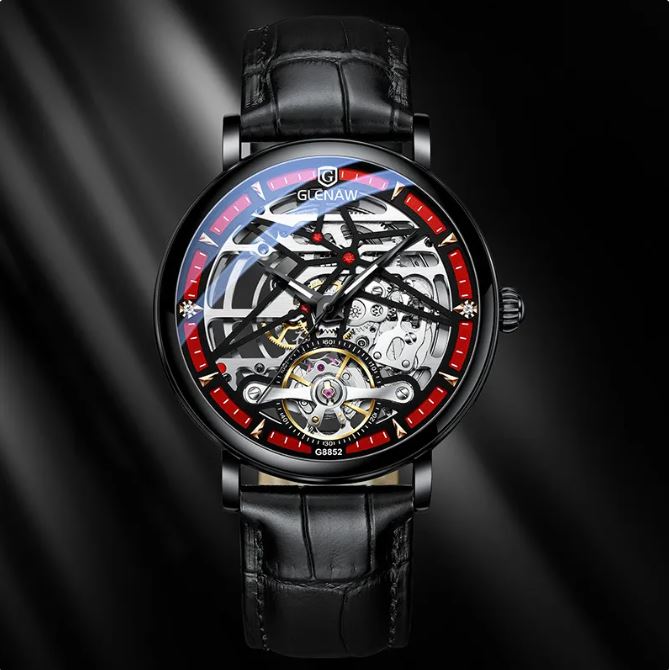 R&amp;Z Glenn Automatic Skeleton Mechanical Watch
