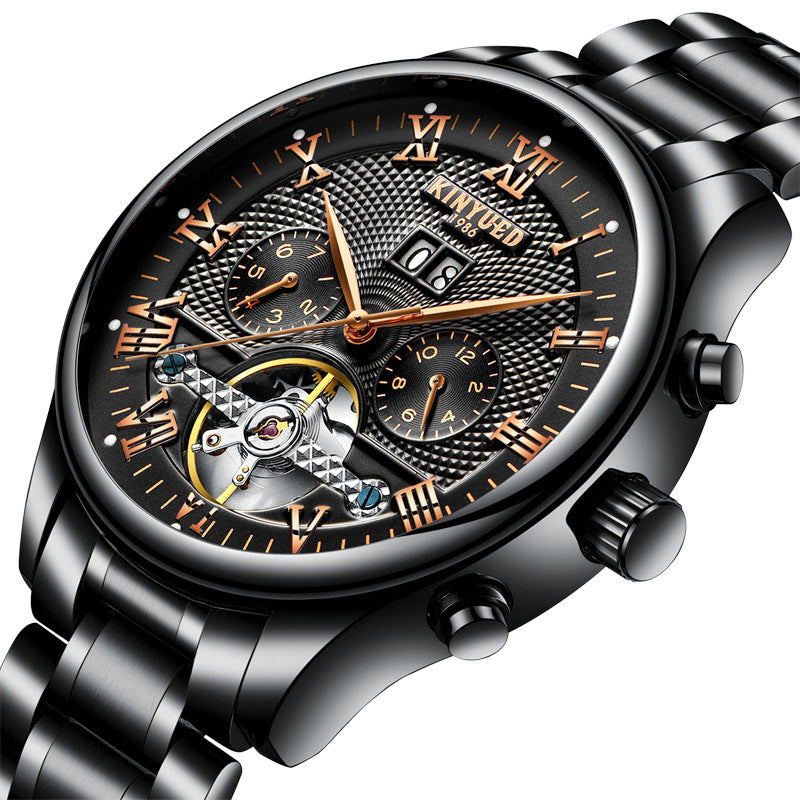 KINYUED Men's Multifunctional Automatic Mechanical Watch