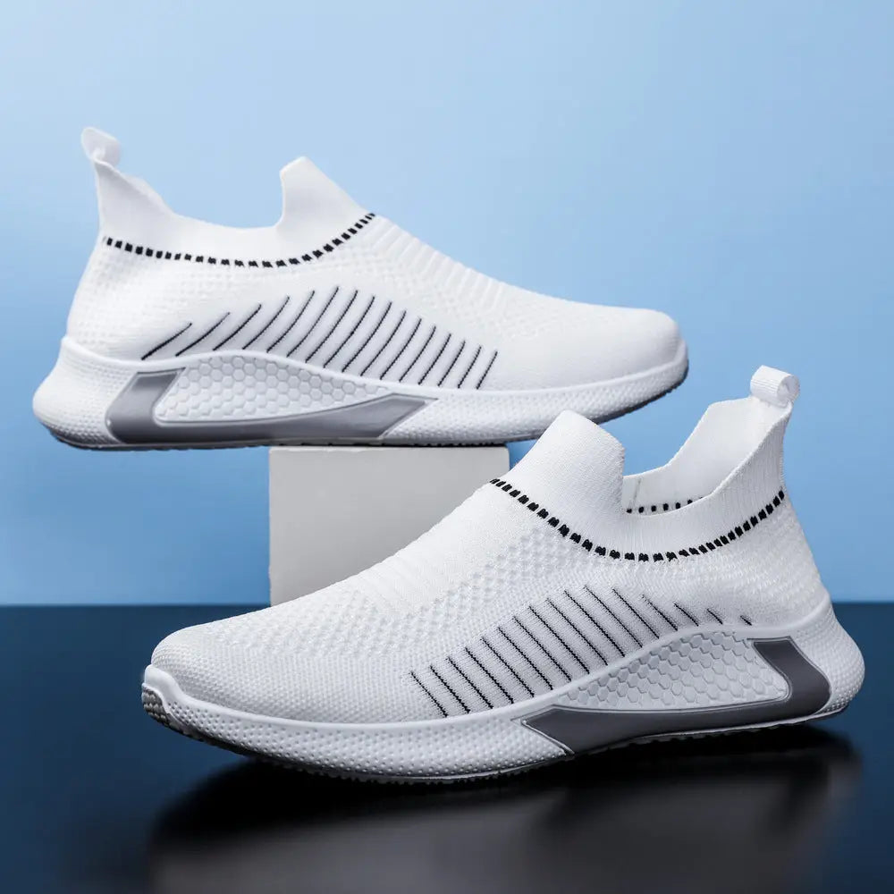 Breathable Casual Flying Woven Sports Shoes for All Seasons