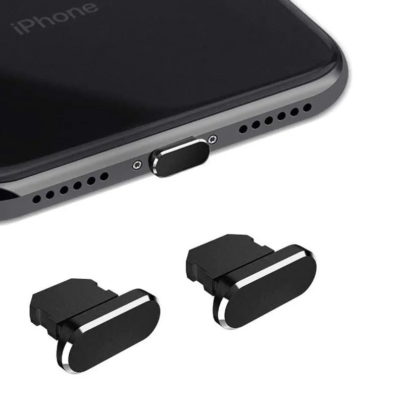 R&z - Plug Charging Port Dust Plug for iPhone 14 13 12 11 Pro MAX XS Max XR X 8 7 6 Plus SE 2020 Phone Accessories