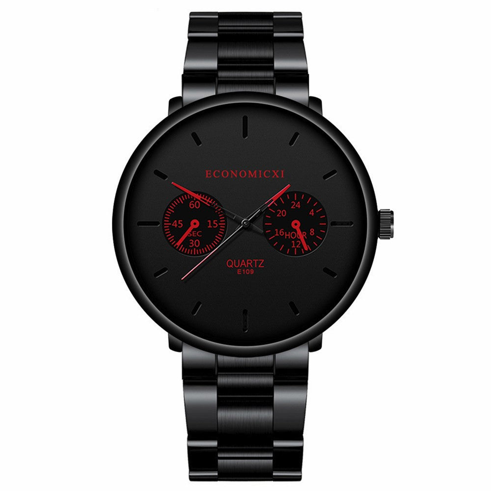 R&z - Multifunctional Men's Sports Watch with Steel Strap