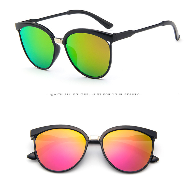 R&z - Fashionable Colorful Oversized Sunglasses
