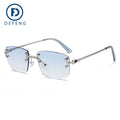 R&Z Trand - Rimless Gradient Sunglasses C1745