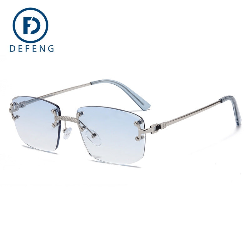 R&Z Trand - Rimless Gradient Sunglasses C1745
