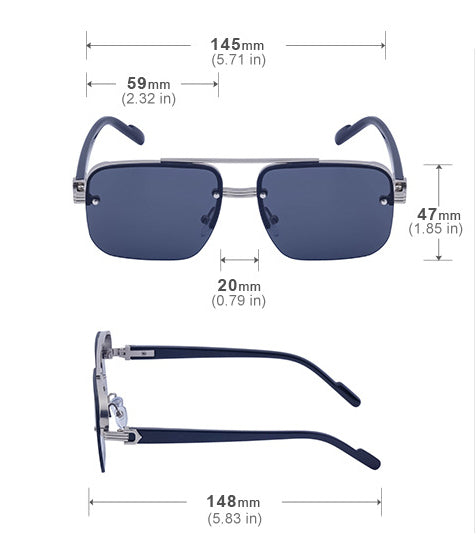 R&z - Women's Square Fashion Sunglasses