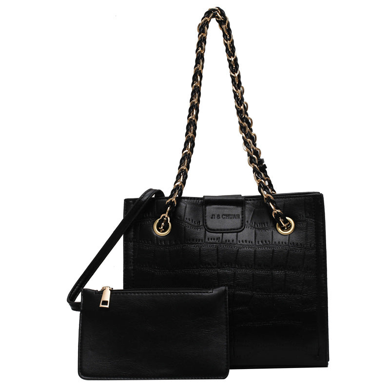 Autumn New 3D Tote Bag Set - Versatile Shoulder Bags
