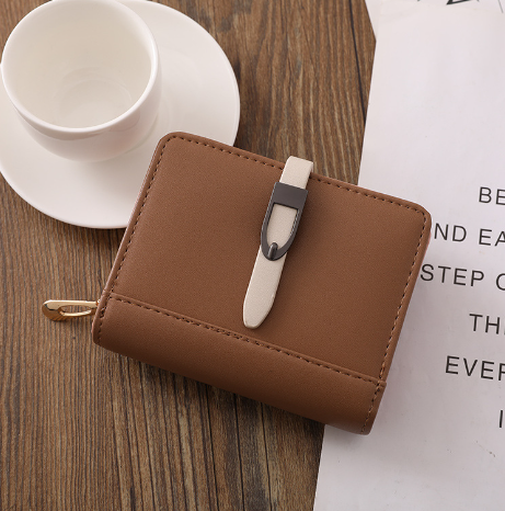 Classic Morandi Folding Card Wallet