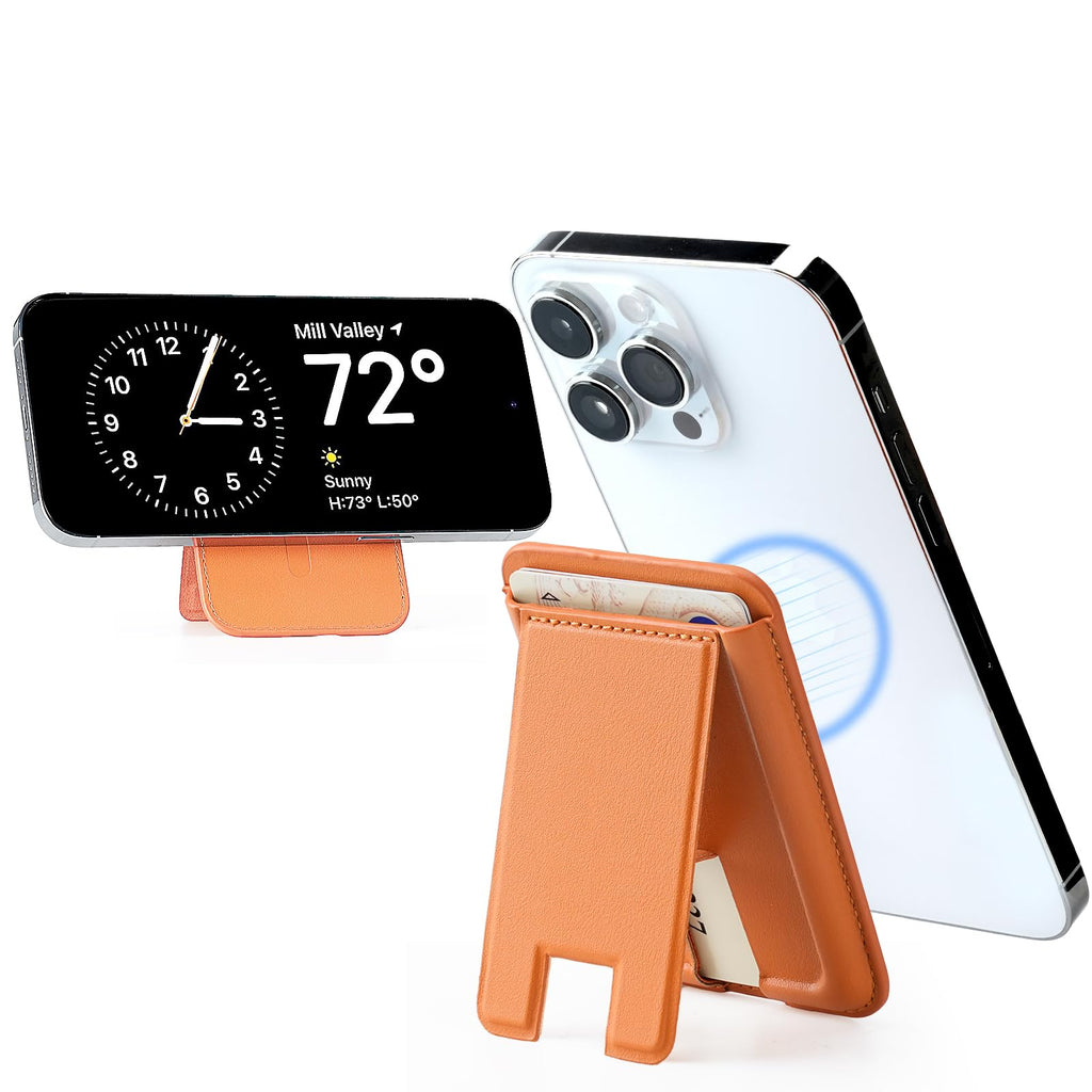 Magnetic Card Wallet Holder with MagSafe Wallet Magnetic Card Holder for iPhone