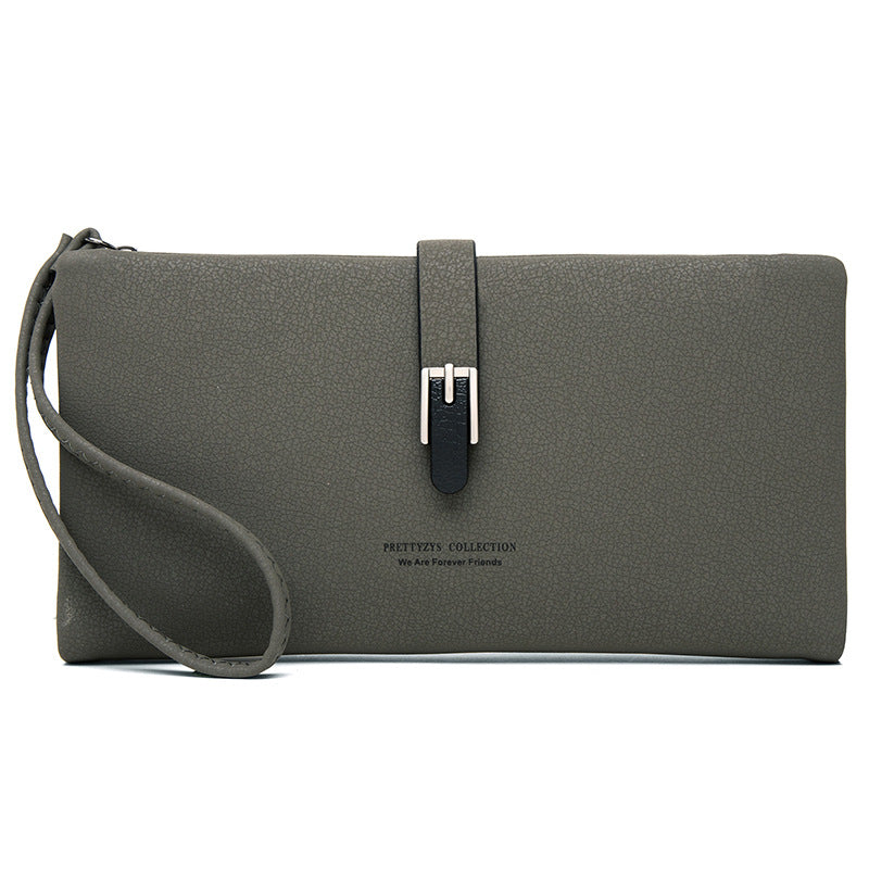 Long Simple Clutch Wallet for Women