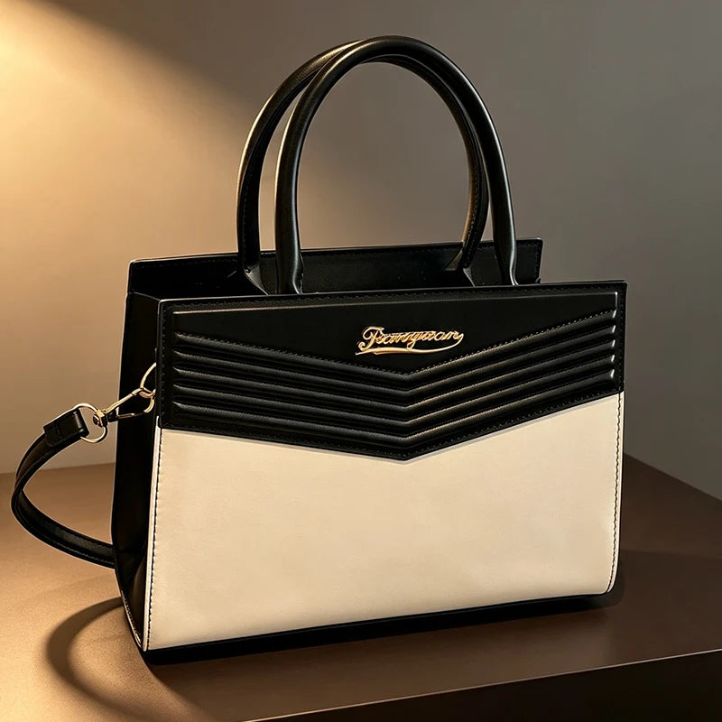 New Woman shoulder bag Large capacity Handbag for Women Crossbody bag Lychee pattern Portable bucket bag ladies messenger bags