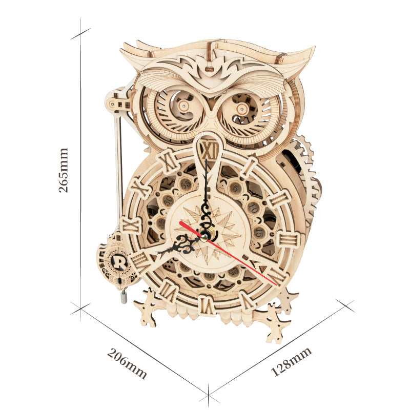 R&Z - Mechanical Clock Model for Home Decor