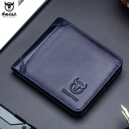 Captain Cow Leather Multi-functional Men’s Wallet