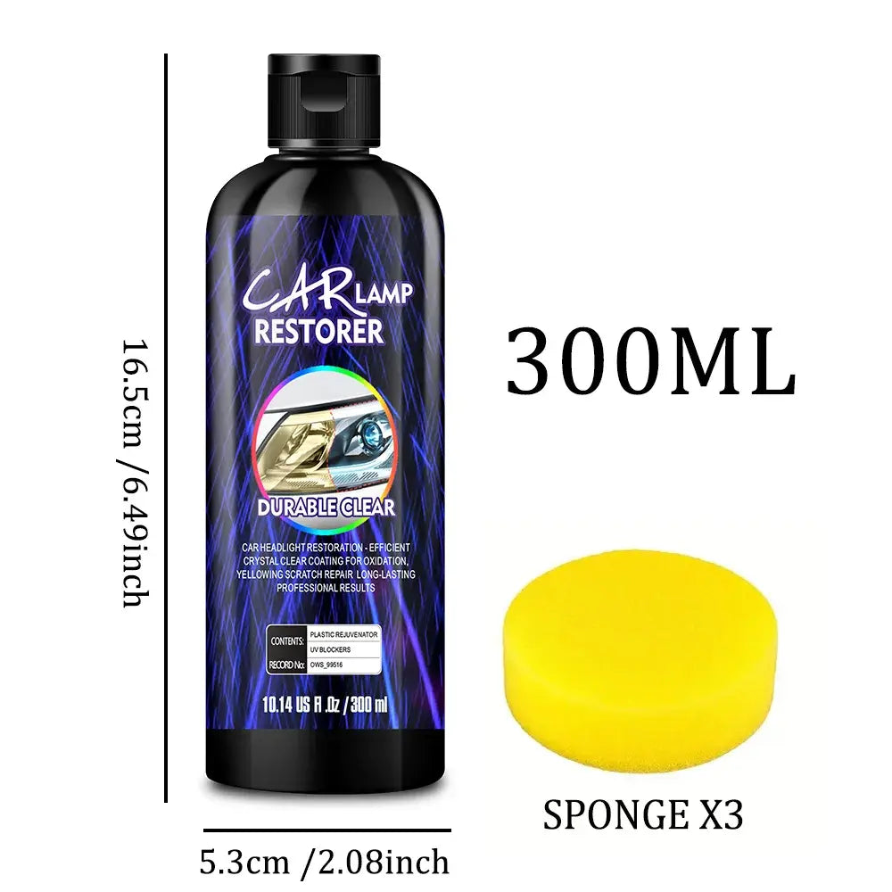 Car Headlight Restoration Polishing Kits Headlamp Repair Kits Car Light Polisher Cleaning Paste Car Paint Care