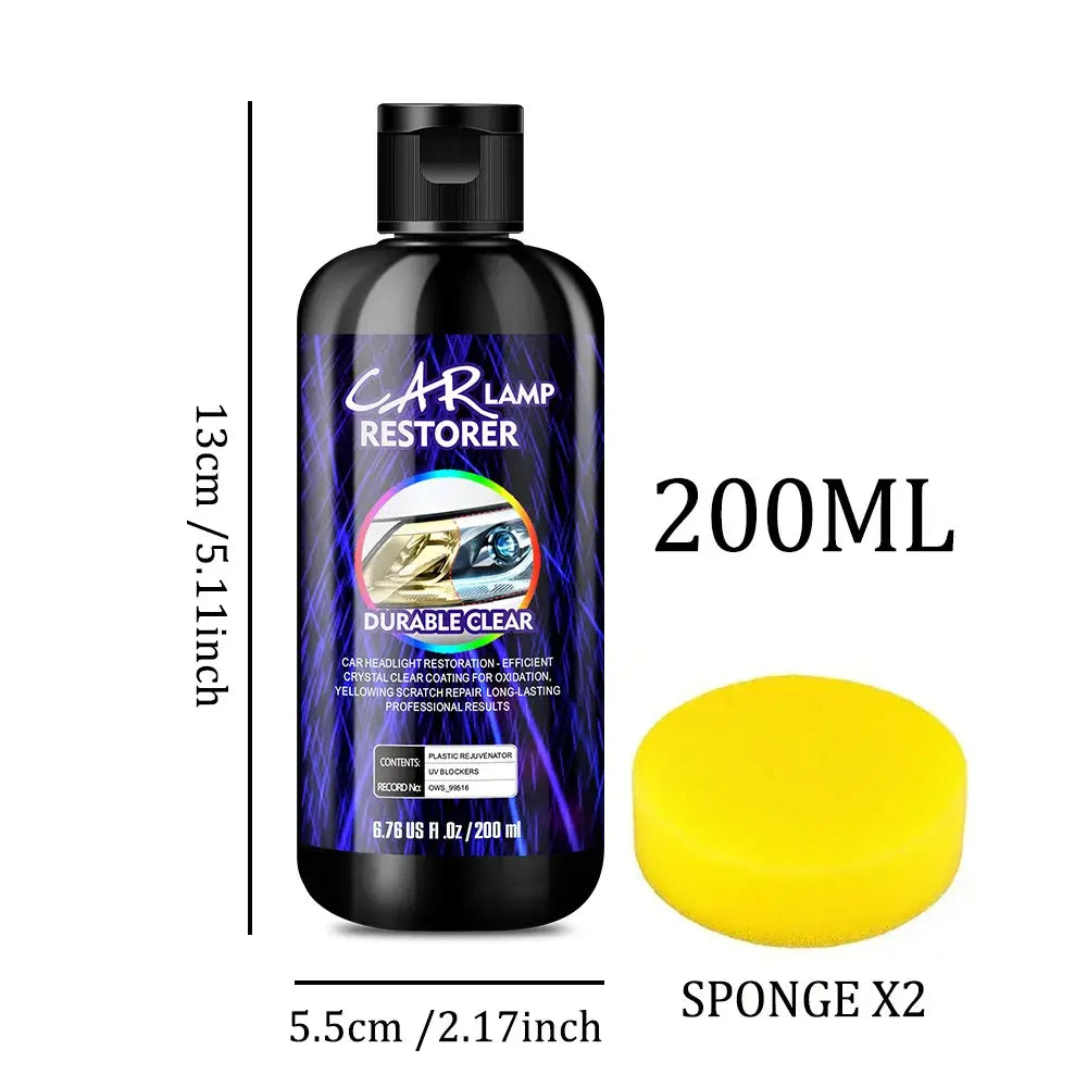 Car Headlight Restoration Polishing Kits Headlamp Repair Kits Car Light Polisher Cleaning Paste Car Paint Care
