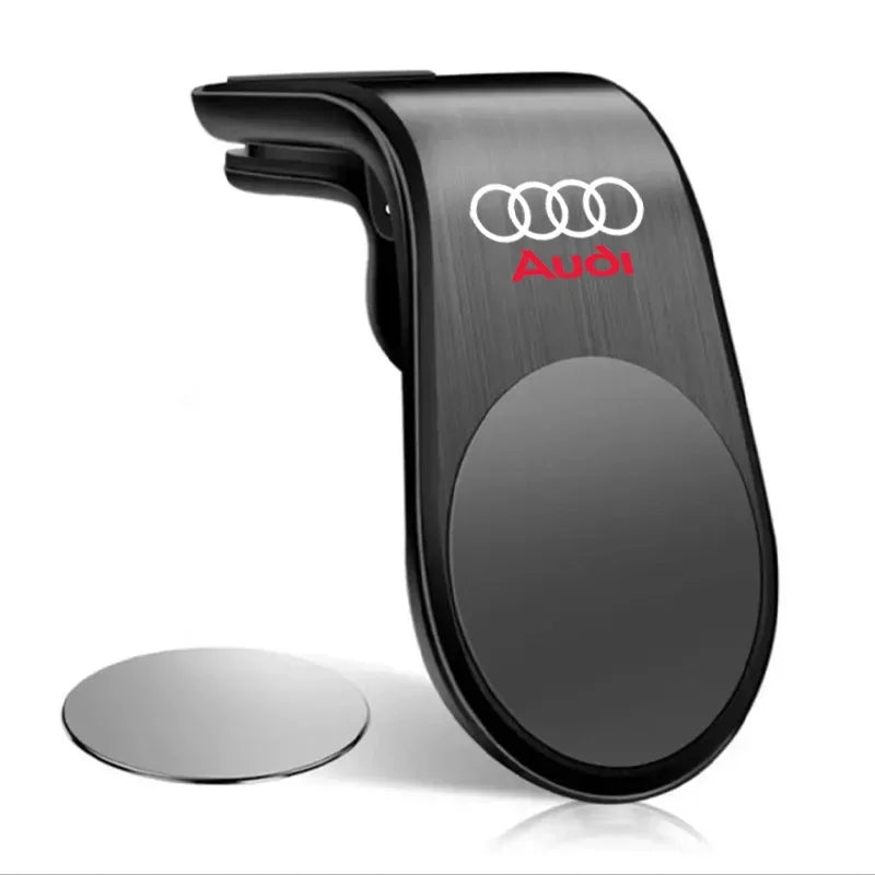 R&z - Phone Holder in Car Phone Stand Clip Mount For Audi RS S Line A3 A4 A5 A6 A7 Quattro Q2 Q3 Q5 Q7