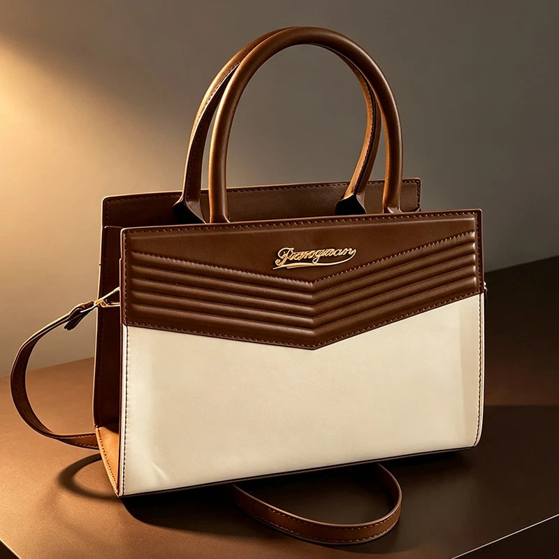 New Woman shoulder bag Large capacity Handbag for Women Crossbody bag Lychee pattern Portable bucket bag ladies messenger bags