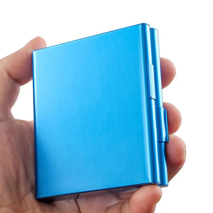 Creative Aluminum Cigarette Case and Card Holder Sleeve