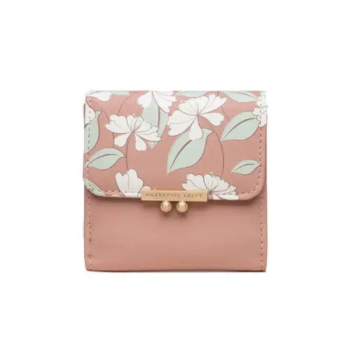 Cute Minimalist Women’s Wallet - Compact Stylish Design - Bean paste - Wallets