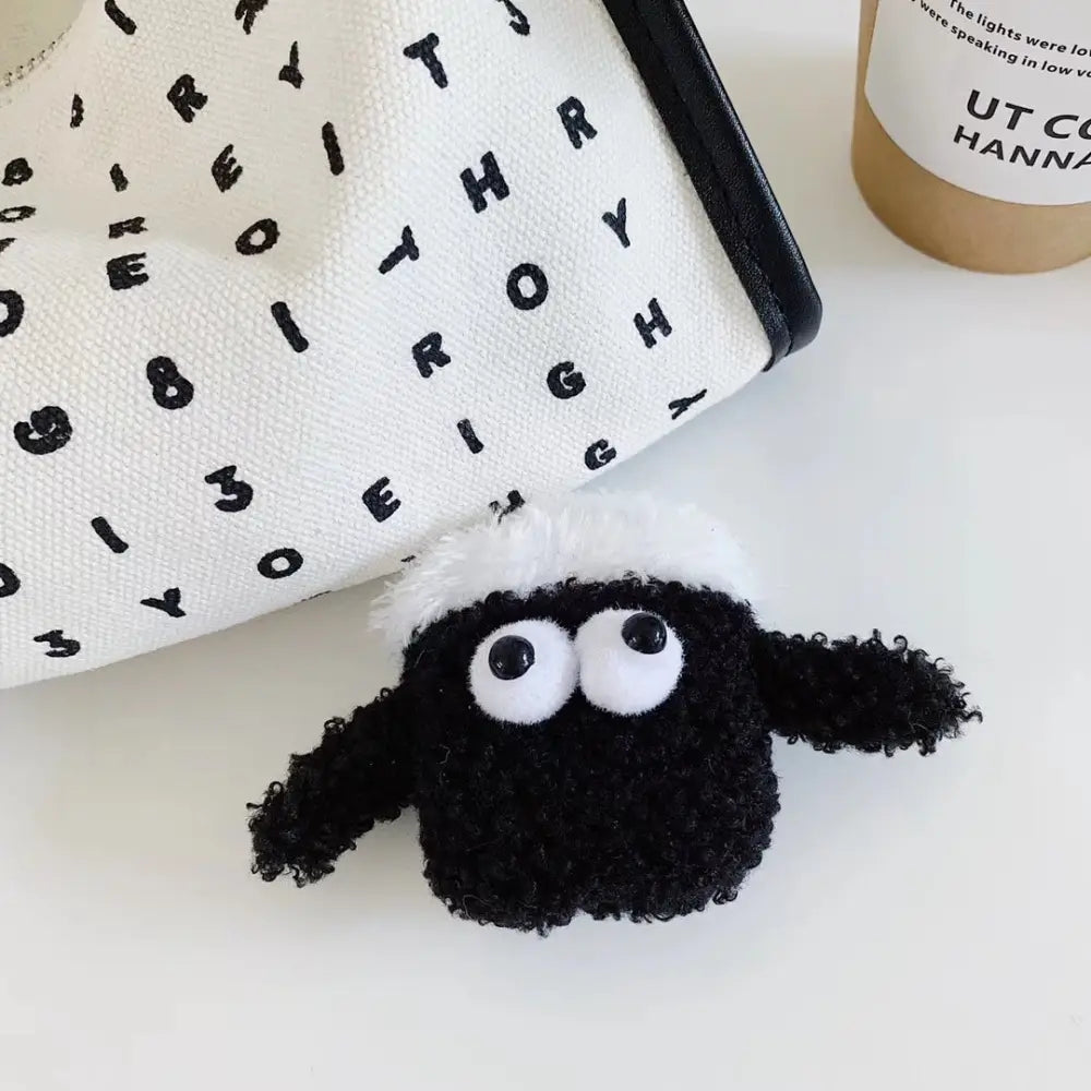 Cute Shaun Plush Case for AirPods Pro 3 and 2